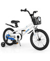 Kid's Bike with Removable Training Wheels and Basket product image