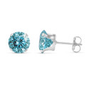 1 Carat Lab Created Moissanite Stud Earrings product image