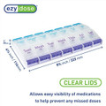 Ezy Dose Push Button 7-Day Pill Case AM/PM product image