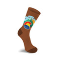 Everyday Wear Cotton Crew Length City/State Themed Socks (3-Pairs) product image