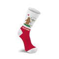 Everyday Wear Cotton Crew Length City/State Themed Socks (3-Pairs) product image