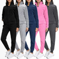 Women’s Cozy Polar Fleece Sweater & Jogger Lounge Set product image