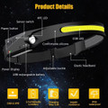 Rechargeable LED Head Lamp with Motion Sensor Controls (2-Pack) product image