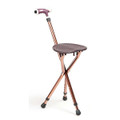 Lightweight Adjustable Folding Cane Seat with Light product image
