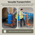 SuperHandy Hydraulic Drum Lift for 55-Gallon Drums product image