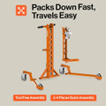 SuperHandy Hydraulic Drum Lift for 55-Gallon Drums product image