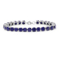 20 Carat Gemstone Tennis Bracelet in Sterling Silver product image