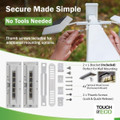 Liteagent Pro Solar LED Post Lights (Set of 2) product image