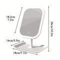 Rotating Makeup Mirror With LED Lighting product image