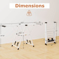 Foldable Metal Laundry Drying Rack product image