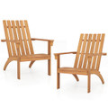 Patio Adirondack Chair with 100° Reclined Backrest product image