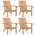 Patio Adirondack Chair with 100° Reclined Backrest product image