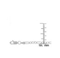 Sterling Silver Italian 3mm Figaro Link Chain Necklace product image