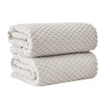 Waffle Diamond Bath Towels (2, 4, or 6-Pack) product image