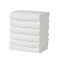 Ribbed Cotton Bath Towels (2, 4 or 6- Pack) product image