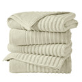 Ribbed Cotton Bath Towels (2, 4 or 6- Pack) product image