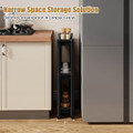 3-Tier Slim Rolling Storage Cart (2-Pack) product image