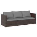 3-Piece Patio Sectional Sofa Set with Cushions product image