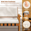 8-Piece Wood Furniture Set with Coffee Table product image