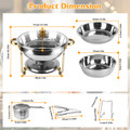 Chafing Dish Buffet Set (4-Pieces) product image
