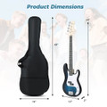 Electric Bass Guitar with Double Pickups product image