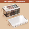 Foldable Storage Bins with Lids (3-Pack) product image