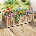 Natural Acacia Wood Rectangular Planter Box (1- or 2-Pack) product image