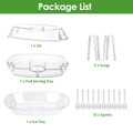 Ice‑Chilled Serving Tray Party Platter with Lid product image
