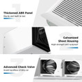 80 CFM Ceiling Mount Bathroom Exhaust Fan product image