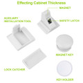 Magnetic Child Safety Cabinet & Drawer Lock (4‑Pack) product image