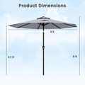 8-foot Patio Umbrella product image