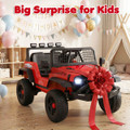 24V Ride-On Car with Realistic Headlights and Remote  product image