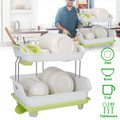 NewHome™ 2-Tier Dish Drying Rack product image