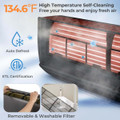 18000 BTU Mini Split Air Conditioner and Heater with Heat Pump product image