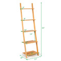 5-Tier Bamboo Ladder Shelf  product image