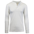 Men's Thermal Waffle Knit Long Sleeve Henley Shirt product image