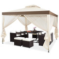2-Tier 10’x 10’ Canopy Gazebo Tent with Netting product image