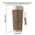 Leopard Print Travel Coffee Mug product image