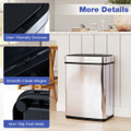 16-Gallon Trash Can with Dual Compartments  product image