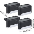 Waterproof LED Solar Deck Stair Lights (4-Pack) product image