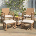 Patio Rattan Furniture (5 Piece Set) product image
