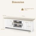 Farmhouse TV Stand for TVs up to 65"  product image