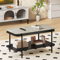 2-Tier Center Table with Shelves product image