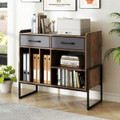 Adjustable Record Player Stand with Charging Station  product image