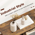 40" Console Table with Drawer and 4-Tier Shelf product image