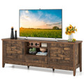 TV Stand with 2 Woven Accent Doors  product image