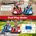 12V Kids Bumper Car with 5 Light Modes and Remote Control product image