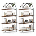 4-Tier Arched Bookshelf product image