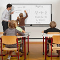 72" x 36" Double-Sided Magnetic Whiteboard with 360° Rotating Design  product image
