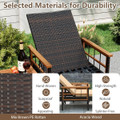 Patio Rattan Chaise Lounge (1- or 2-Pack) product image